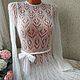 Elegant dress 'Alexandra-3' handmade. Dresses. hand knitting from Galina Akhmedova. My Livemaster. Фото №5