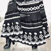 Одежда handmade. Livemaster - original item Boho-skirt 