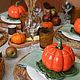 Pumpkin-the autumn queen! Handmade dishes, ceramics. Plates. JaneCeramics. My Livemaster. Фото №5