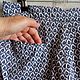 Винтаж: Шорты хлопок 97% /мелкий принт. Польша. Шорты винтажные. ВИНТАЖ + handmade. Ярмарка Мастеров.  Фото №4