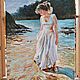Order Sunny sea 2. Irene's gallery. Oil paintings.. Livemaster. . Pictures Фото №3