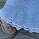 Order Openwork knit dress "in the arms of the sea". Natalia Bagaeva knitting (nbagaeva). Livemaster. . Dresses Фото №3