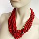 Necklace of red coral. Necklace. Magical Beauty Gems. My Livemaster. Фото №4
