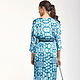 Dress with designer print Ksenia Knyazeva. Dresses. Super Fabrics. Online shopping on My Livemaster.  Фото №2