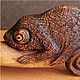 Заказать Деревянная ложка с хамелеоном. Ustianin. Ярмарка Мастеров. . Ложки Фото №3