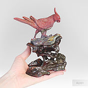 Для дома и интерьера handmade. Livemaster - original item The Imperial Parrot Jasper is a symbol of love a gift to the head. Handmade.