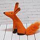 Fox Fox. Interior toy, felted out of wool. Felted Toy. Natalya Gorshkova Cute toys felting. Online shopping on My Livemaster.  Фото №2