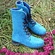 The shoes felt 'Scandinavia'. Boots. Valena (Lenamaksi). Online shopping on My Livemaster.  Фото №2