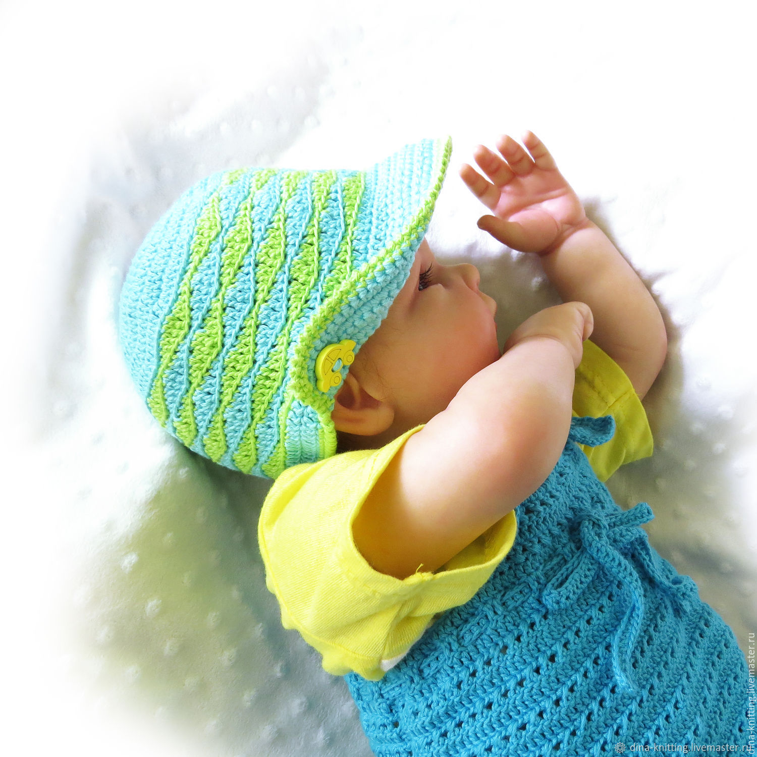 A gift for a newborn: a panama hat for a boy, Gift for newborn, Cheboksary,  Фото №1