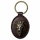 Keychain-housekeeper 'Lion' made of genuine leather. Key chain. asgefest. Online shopping on My Livemaster.  Фото №2