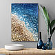 Oil painting seascape. Abstract oil painting, Pictures, Astrakhan,  Фото №1
