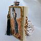 Flask 250ml ladies gift with decor. Flask. tesh777. My Livemaster. Фото №4