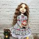 Текстильная кукла Мари и Щелкунчик. Интерьерная кукла. Zoya dolls (zoyaivanova). Ярмарка Мастеров.  Фото №4