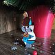   Мышонок гусар, дерево. Елочные игрушки. Леонора Глущенко | игрушки и декор. Интернет-магазин Ярмарка Мастеров.  Фото №2