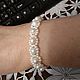 Winter Fairy Tale bracelet Natural pearls in pearl beads. Bead bracelet. Rimliana - the breath of the nature (Rimliana). My Livemaster. Фото №5