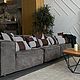 Декоративная подушка из кожи BASIC 30х50. Подушки. Mark&Fox. Ярмарка Мастеров.  Фото №5