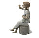 Винтаж: Фарфоровая фигура Девочка с губной помадой. Lladro. Предметы интерьера винтажные. Денис. Интернет-магазин Ярмарка Мастеров.  Фото №2