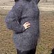 KNITTED DOWN SWEATER WARM FLUFFY 100% GOAT DOWN. Sweaters. KOZAmoDA (kozamoda) (kozamoda). My Livemaster. Фото №4