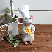 Куклы и игрушки handmade. Livemaster - original item Rat scullion Ratatouille toy sivol 2020. Handmade.