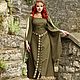 Order Medieval Princess dress (complete with bottom dress). Fehustyle Northern Gods Magic (slavartel). Livemaster. . Costumes3 Фото №3
