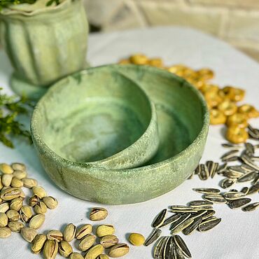 Посуда ручной работы. Ярмарка Мастеров - ручная работа Менажница. Handmade.