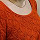 Джемпер алый. Джемперы. Nadin knitting. Интернет-магазин Ярмарка Мастеров.  Фото №2
