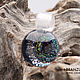 Spiral universe - pendant ball glass lampwork - dichro galaxy. Pendant. Branzuletka (Branzuletka). Online shopping on My Livemaster.  Фото №2
