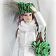 "Зимний микс" - сумочка+шляпка для куклы Барби. Одежда для кукол. Яра Рута. Интернет-магазин Ярмарка Мастеров.  Фото №2