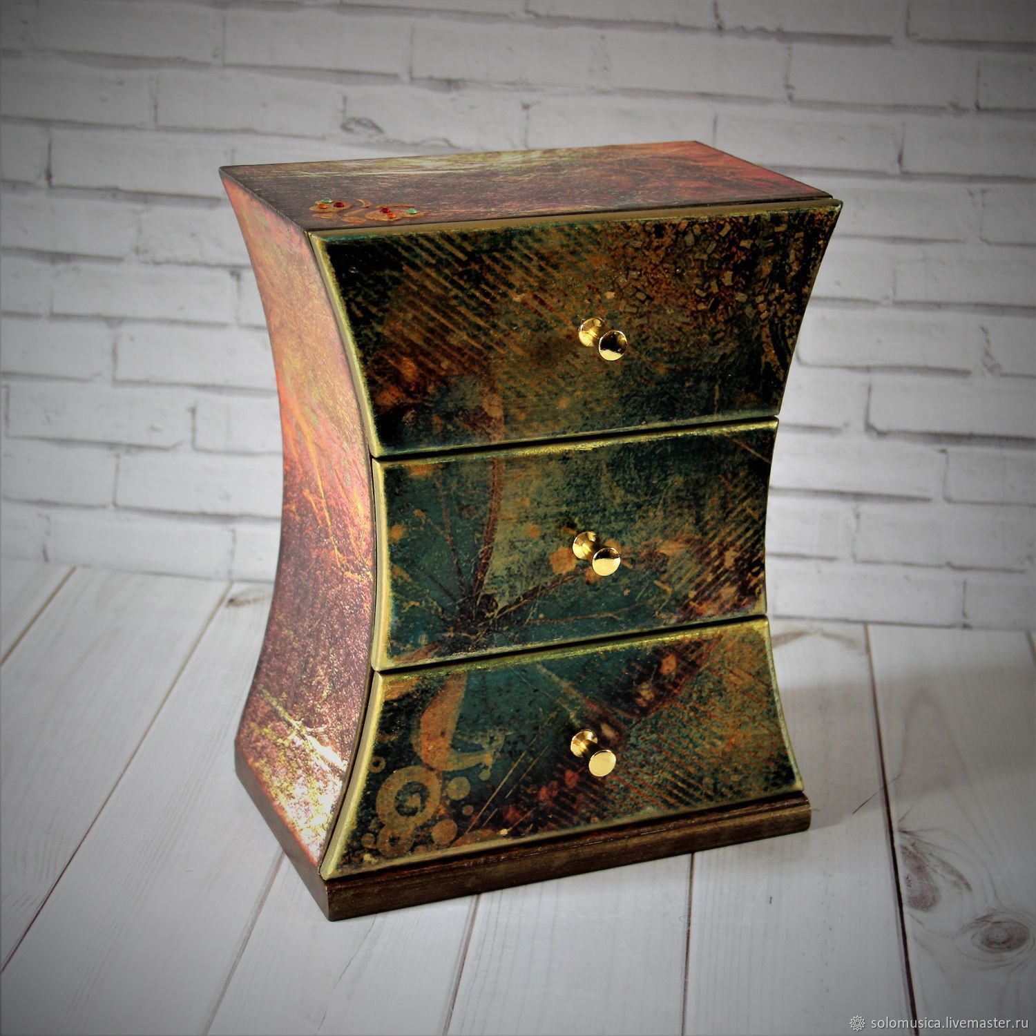 Mini Chest Of Drawers Fantasia Zakazat Na Yarmarke Masterov