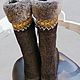 Men Russian 'Ivan Tsarevich'. National shoes. wool gifts. My Livemaster. Фото №5