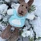 Заказать Зайка-rabbit. Evgeniazlato_knit Вязаные аксессуары(evgeniya-00q) (evgeniya-00q) (evgeniya-00q). Ярмарка Мастеров. . Мягкие игрушки Фото №3