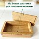 Шкатулка для денег (копилка) 19,5х10 см, высота 5,5 см. Шкатулки. Лесная Сказка. Ярмарка Мастеров.  Фото №8