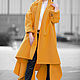 Wool coat, asymmetrical cut - CT0001CA. Coats. EUG fashion. Online shopping on My Livemaster.  Фото №2