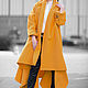 Шерстяной пальто, aсимметричного кроя - CT0001CA. Пальто. EUG FASHION. Интернет-магазин Ярмарка Мастеров.  Фото №2