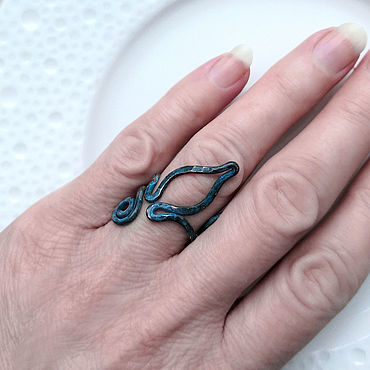 Кольцо на указательный палец – купить в интернет-магазине Ярмарке Мастеров