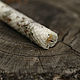 Заказать Белая программная свеча из вощины Защита с шалфеем. Herbal-magic. Ярмарка Мастеров. . Заговорная свеча Фото №3