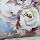 Oil painting with flowers ' Marshmallow petals'. Pictures. Annet Loginova. My Livemaster. Фото №4