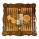 Backgammon carved 'Khor-Virap' Art. .076. Backgammon and checkers. Gor 'Derevyannaya lavka'. Online shopping on My Livemaster.  Фото №2