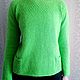 Джемпер " Lime ". Джемперы. Margo (MargoRitochka). Интернет-магазин Ярмарка Мастеров.  Фото №2