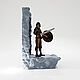 Заказать 3д модель подставка для фигурки с текстурой камня. 3D-MJS studio. Ярмарка Мастеров. . Шаблоны для печати Фото №3