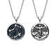 Pendant, Zodiac Sign Libra on a chain, 925 silver, Pendants, Moscow,  Фото №1