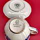 Винтаж: Чайная пара Бургерленд синяя от Villeroy&Boch 1913-1947 гг. Кружки винтажные. Старая чашка. Ярмарка Мастеров.  Фото №5