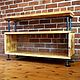 Storage 8 - консоль для пластинок и пригрывателя вимвинила. Консоли. Макар (vstileretro). Интернет-магазин Ярмарка Мастеров.  Фото №2