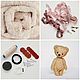 Sewing kit Teddy-bear + teddy bear pattern. Materials for dolls and toys. Lena Novikova. Online shopping on My Livemaster.  Фото №2