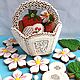 Order Gingerbread basket.Gingerbread for March 8, Easter gingerbread. sweets for joy (galinadenisenko). Livemaster. . Gingerbread Cookies Set Фото №3