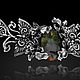 Заказать Браслет серебро Орхидеи. Aventure.Jewelry. Ярмарка Мастеров. . Браслет-манжета Фото №3