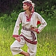 Костюм славянский "Мира". Costume Slavic "Peace.", Одежда женская, Краснодар,  Фото №1