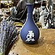 Wedgwood vase, 1980s, rare dark blue (6427). Vintage vases. Ekaterina (antikvar72). Ярмарка Мастеров.  Фото №4