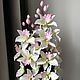 Bouquet-light Orchid 'Pink tenderness'. Table lamps. Elena Krasilnikova. My Livemaster. Фото №4