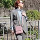  Handbag women's leather grey Erie Mod. C86p-741. Crossbody bag. Natalia Kalinovskaya. My Livemaster. Фото №6
